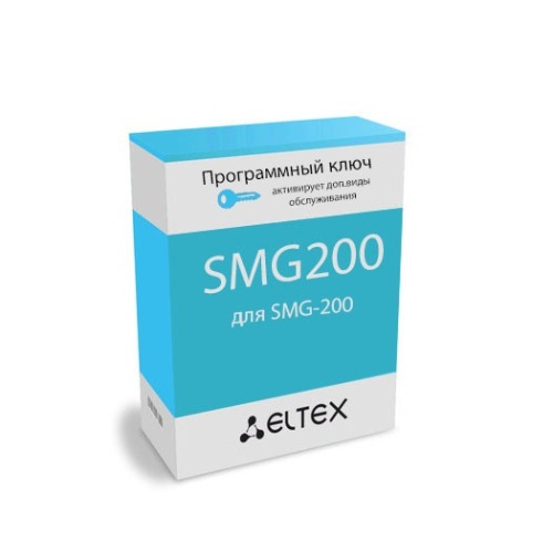 Eltex Опция SMG200-PBX-100 для активации модуля ECSS-10 на расширение количества SIP-регистраций до 200 с поддержкой фун