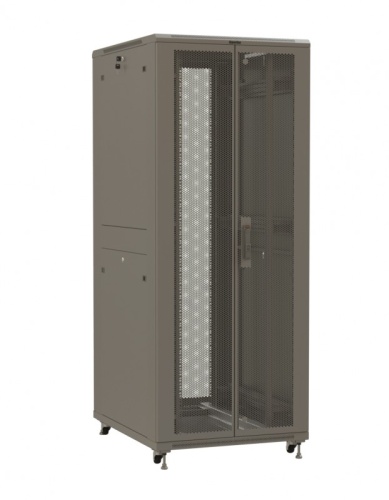 Hyperline Шкаф напольный 19-дюймовый, 47U, 2277x800х800 мм (ВхШхГ), передняя и задняя распашные перфорированные двери (7
