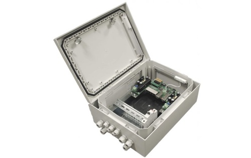 TFortis PSW-2G4F-Box Коммутатор управляемый уличный, 4 порта 10/100Base-Tx PoE, 2 порта 1000Base-X SFP (оптический кросс