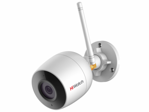 HiWatch IP-камера DS-I250W (2.8 mm) 2Мп уличная цилиндрическая с EXIR-подсветкой до 30м и WiFi
